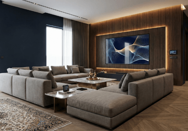 ديكورات الديوانية المودرن 2026: دليل الفخامة والذكاء الرقمي في قلب البيت الكويتي