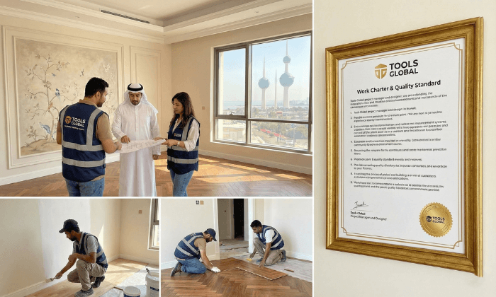 ميثاق العمل والتميز في تولز العالمية المعيار الذهبي لضمان الجودة وحقوق العملاء في الكويت